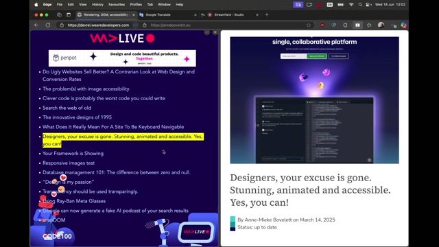 Implementing practical accessibility for images and keyboard navigation