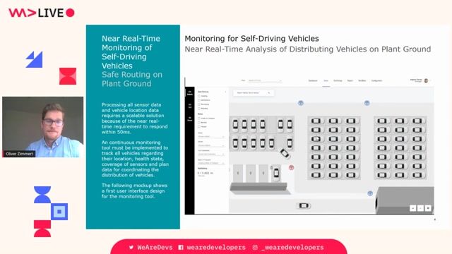 Designing the AWS architecture for real-time vehicle control