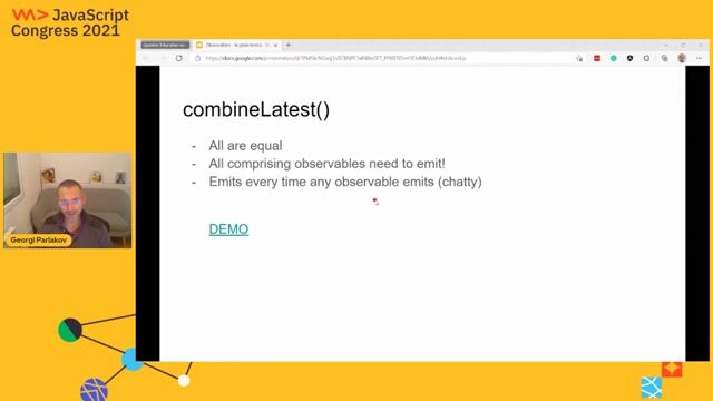 Combining streams with `combineLatest` and `withLatestFrom`