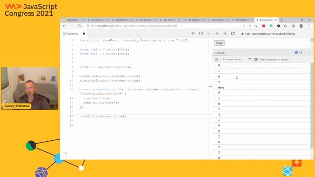 Managing subscriptions to prevent memory leaks