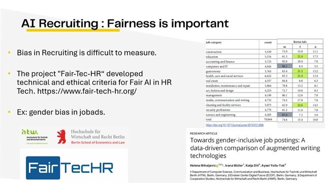 Measuring and correcting gender bias in job advertisements