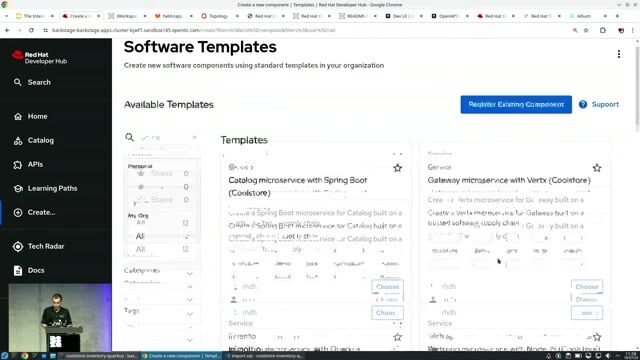 Understanding the structure of a software template