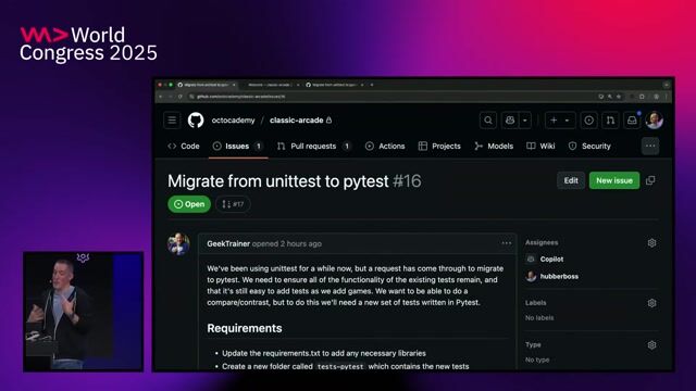 Reviewing a pull request from an asynchronous agent