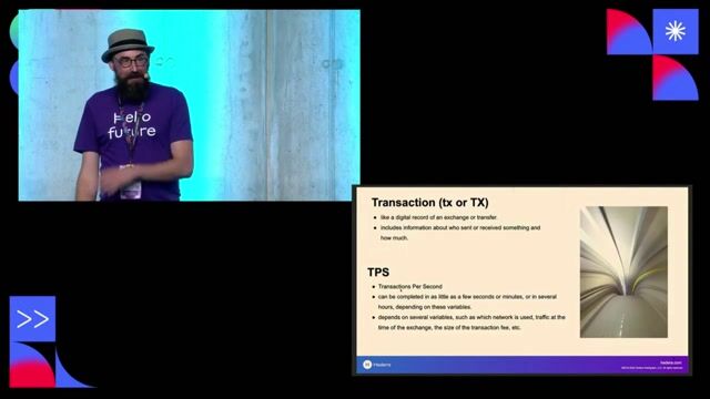 Defining transactions and distributed ledger technology