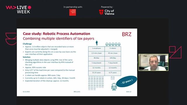 Use case: Using machine learning to match registers