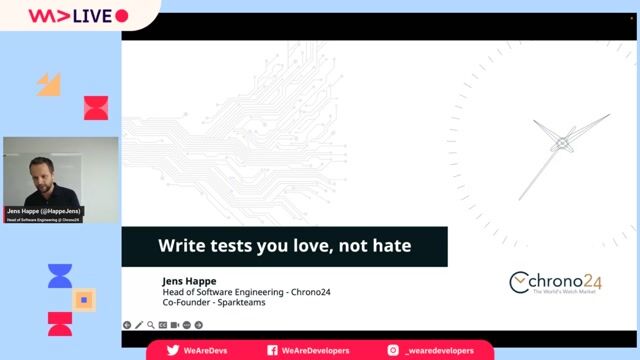 Write tests you love, not hate