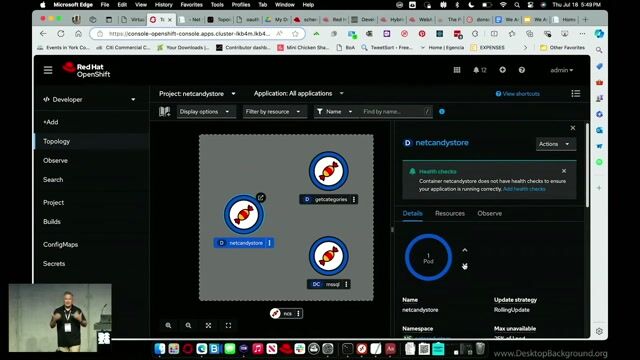 Running legacy IIS applications inside an OpenShift VM