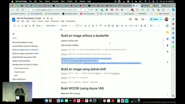 Deploying applications to OpenShift using the dotnet shift tool