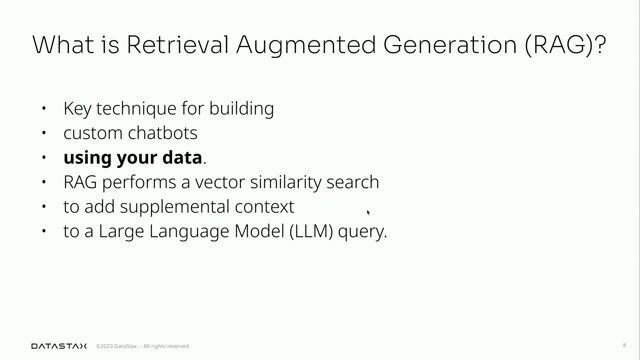 What is Retrieval Augmented Generation (RAG)?