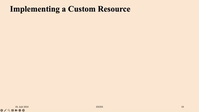 Designing the MongoKube custom resource for automation