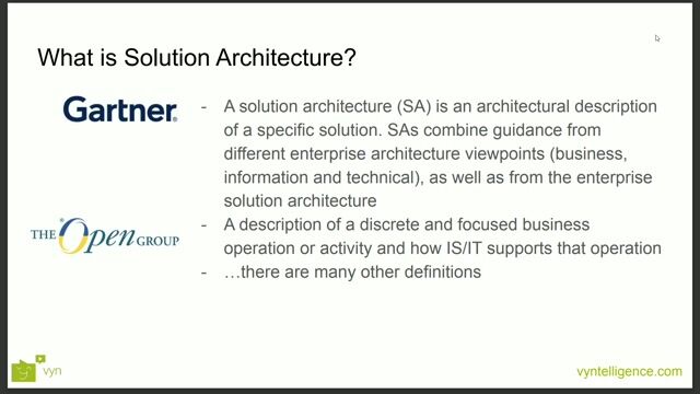 What solution architecture means for a startup