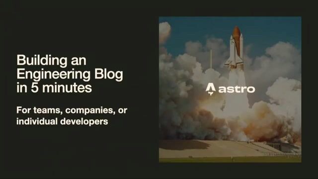 Live demo of building and deploying a blog with a theme