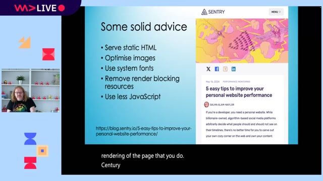 Applying quick performance wins to personal websites thumbnail
