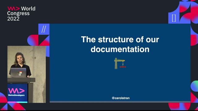Structuring docs and setting clear expectations