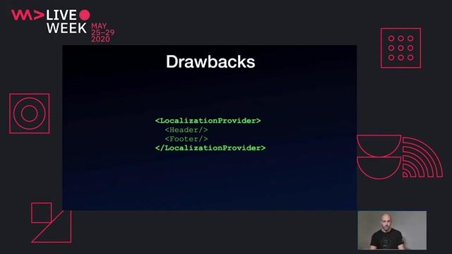 Performance and architectural drawbacks of React context thumbnail