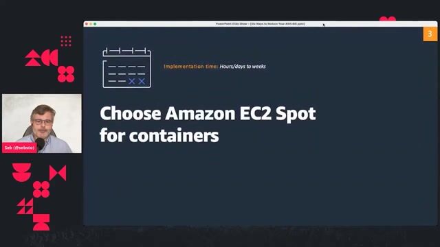 Use EC2 Spot Instances for stateless workloads