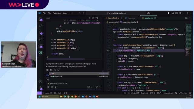 Evaluating the limits of general AI accessibility prompts