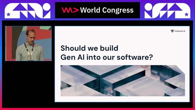 Should we build Generative AI into our existing software?