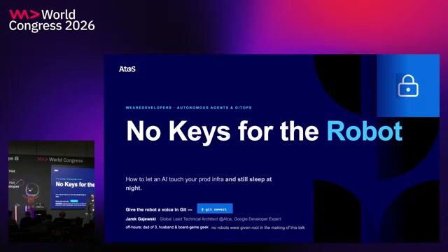 No Keys for the Robot: GitOps as the Control Plane for Autonomous Agents thumbnail