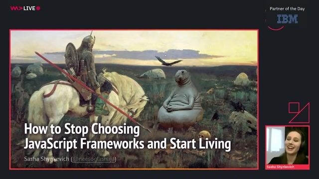 How to Stop Choosing JavaScript Frameworks and Start Living thumbnail