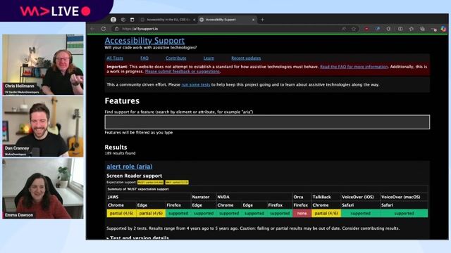 Verifying assistive technology compatibility across web browsers thumbnail