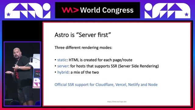 Deploying an Astro app with server-side rendering