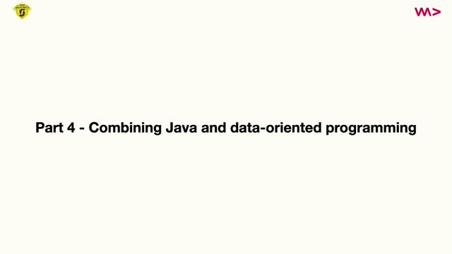 Applying data-oriented programming principles in Java