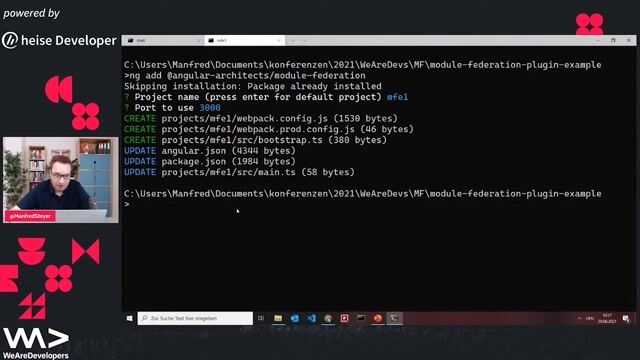 Live demo: Configuring the host and remote
