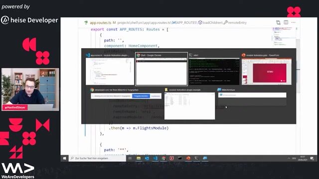 Combining Module Federation with Web Components
