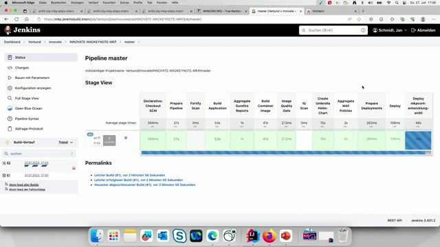 Audience participation in the live deployed application