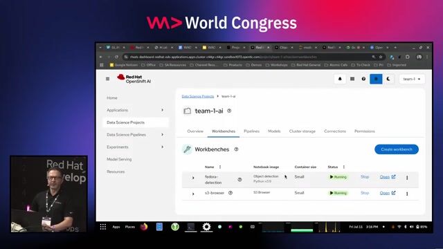 Deploying the trained model as an inference service