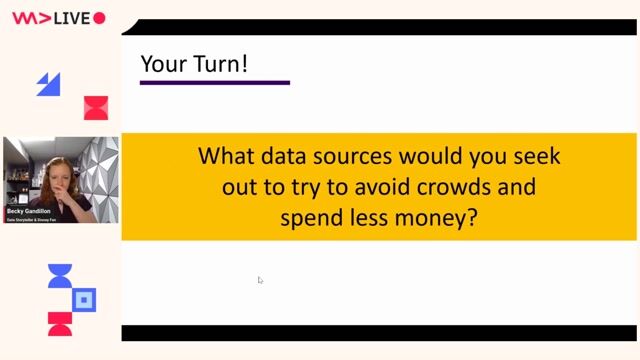 Identifying key data sources for vacation optimization