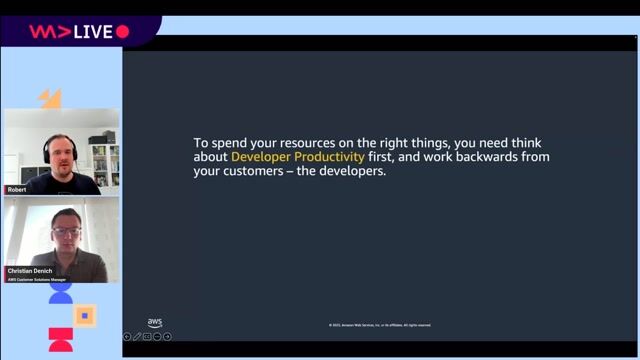 Using the DevEx framework and "Working Backwards"