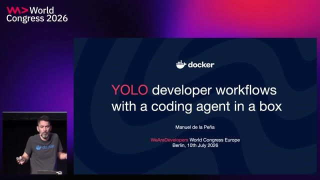 YOLO Developer Workflows with a Coding Agent in a Box thumbnail