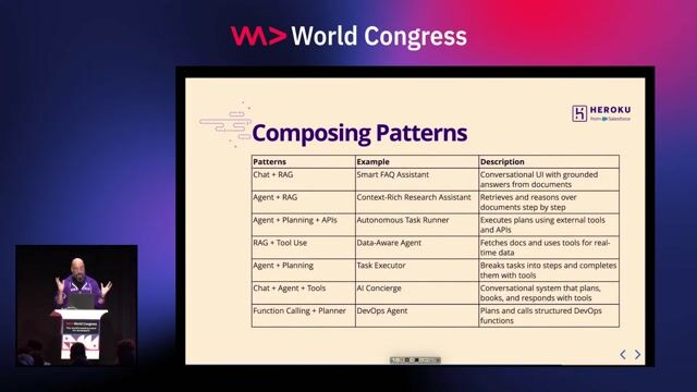 Live code demo of various AI application patterns