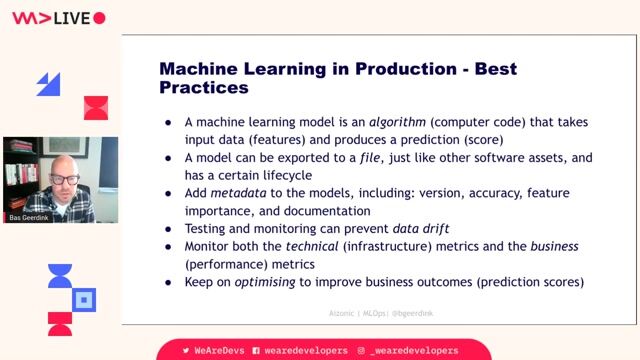Best practices for managing production models