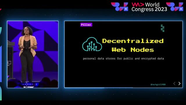 Decoupling data from apps with decentralized web nodes