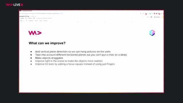 Exploring potential improvements for your AR app