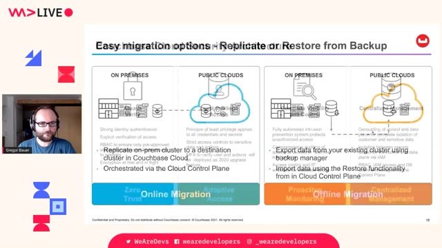 Understanding online and offline data migration options
