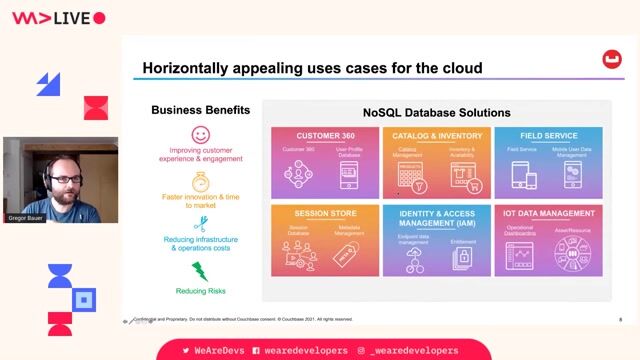 Identifying key use cases for a cloud database