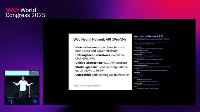 Introducing the Web Neural Network (WebNN) standard