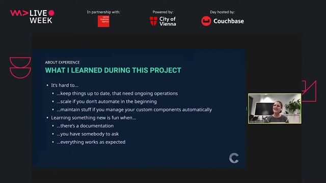 Project learnings and future development opportunities