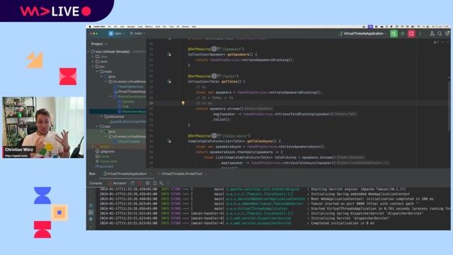 Managing parallel tasks with structured concurrency