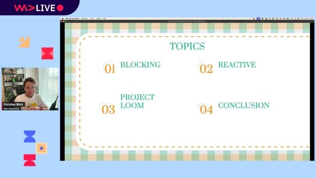 Building a traditional blocking web application