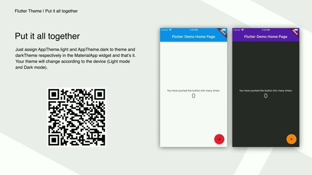 Applying the final structured themes to your app