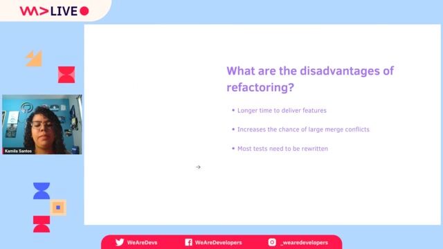 Understanding the disadvantages of refactoring