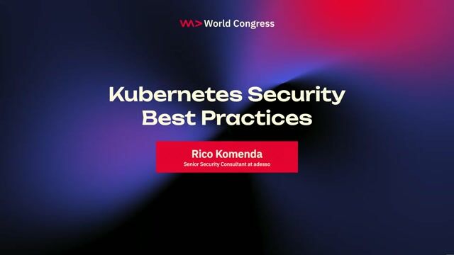 Kubernetes Security Best Practices thumbnail