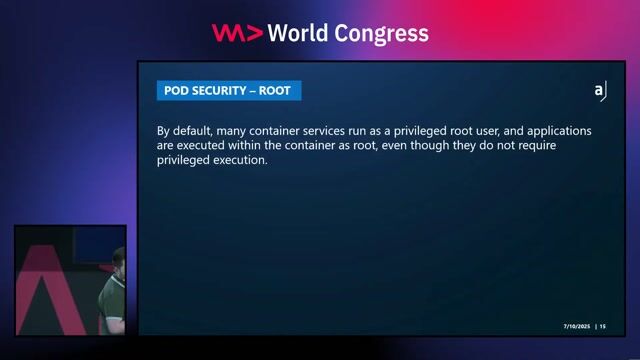 Hardening pods with security contexts and standards