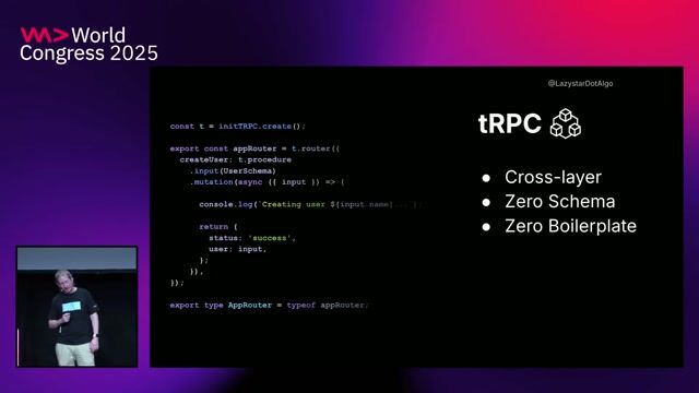 Connecting the frontend with type-safe APIs
