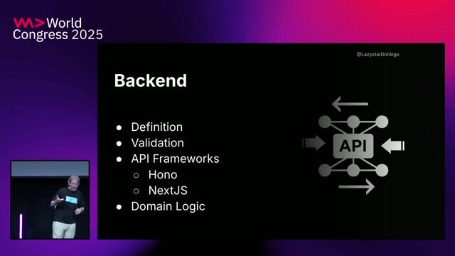 Building type-safe backends and APIs